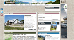 Desktop Screenshot of huettenguide.net